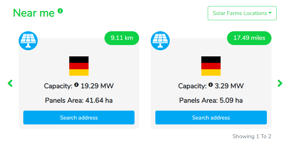 Solar farms near me